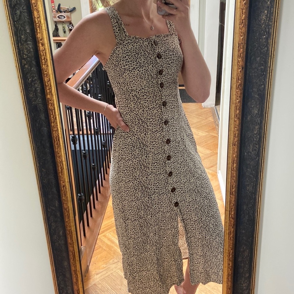 Cheetah Print Dress